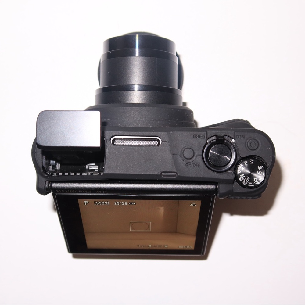 Canon Black Digital Camera with Flip Screen